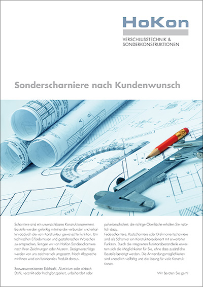 Sonderscharniere